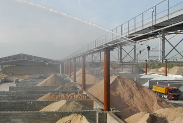 Aquaco sproeiers voor stofvrije overslag De Beijer featured image