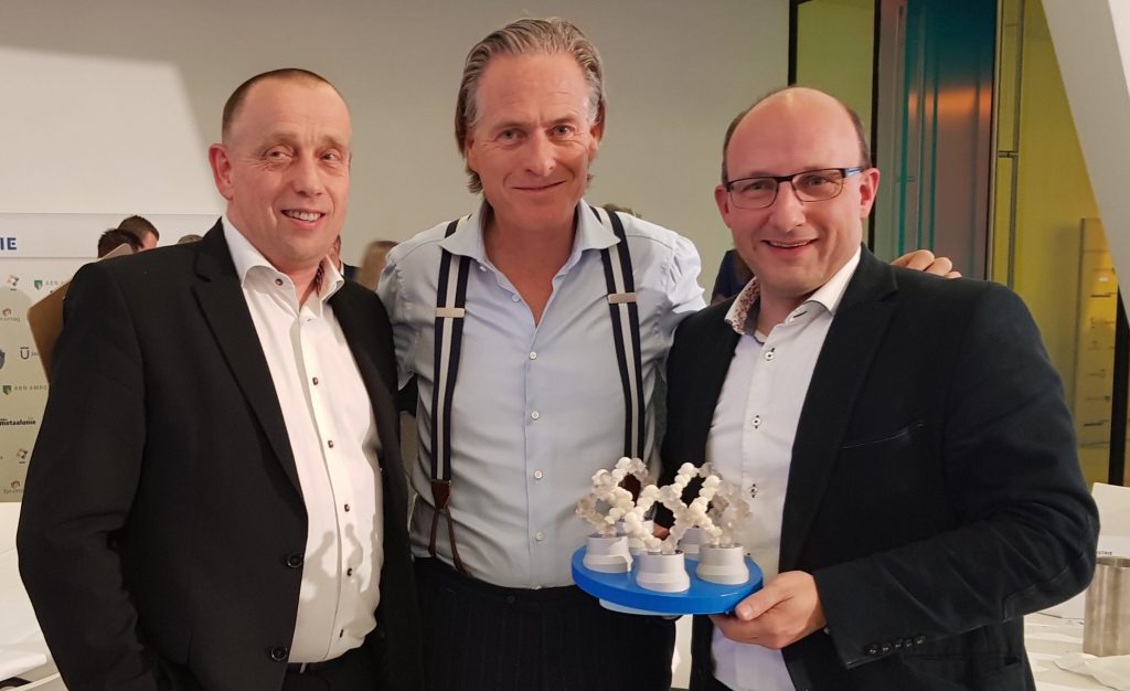 Rethink award; Joan Hanegraaf, Jort Kelder, Rob Verhagen