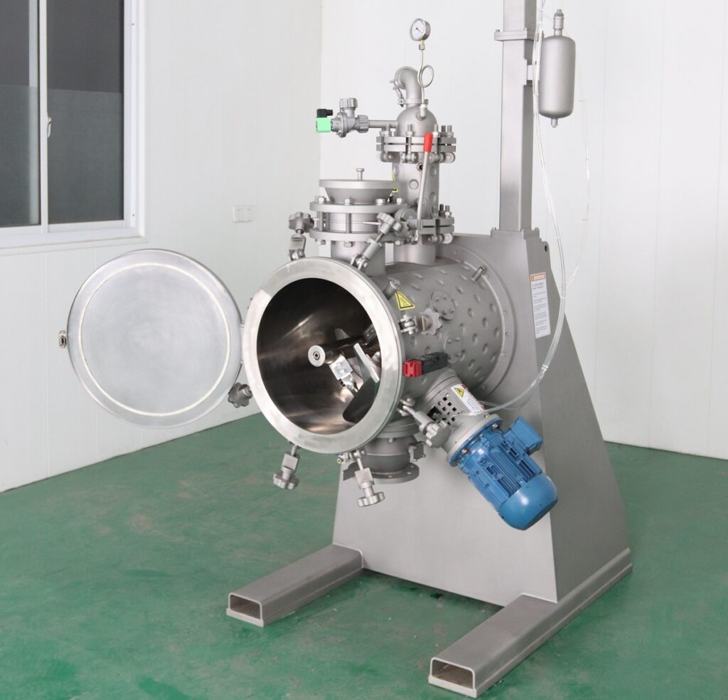 A mixer-dryer