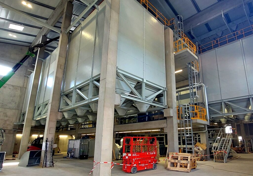 Stalen silo's van TSC Top Silo Constructions